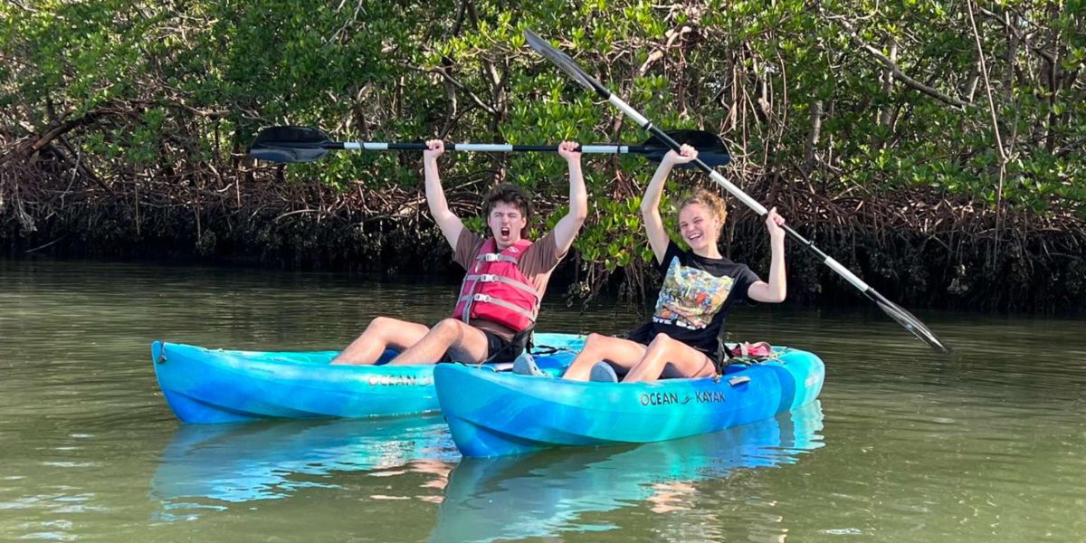 Team Building with a Kayak Tour at Lovers Key State Park